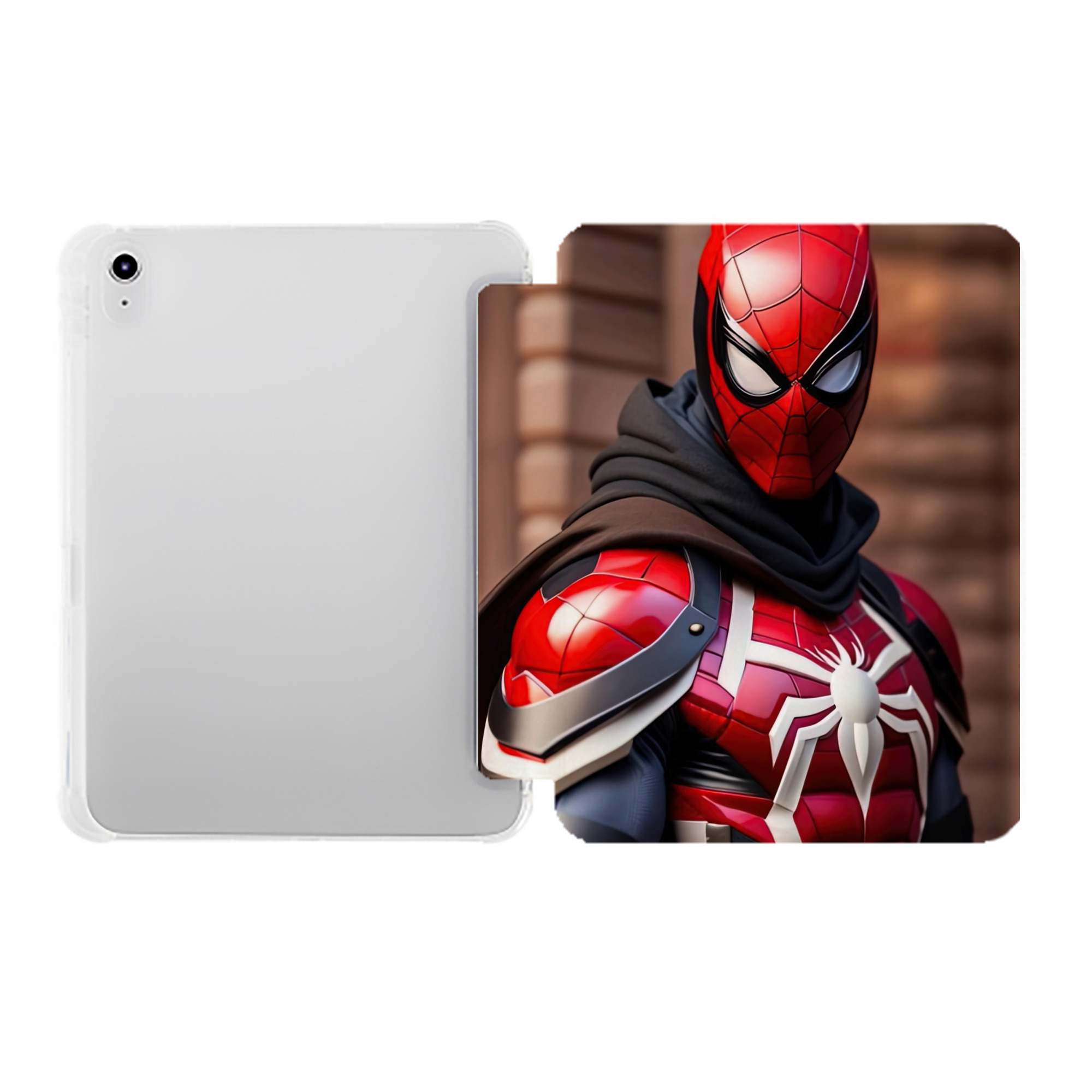 （画像用） Deadpool デッドプール IPad ケース ペン収納付き 三つ折りスタンド PUレザー×シリコン 対応機種9.5/10.5/10.9インチ
